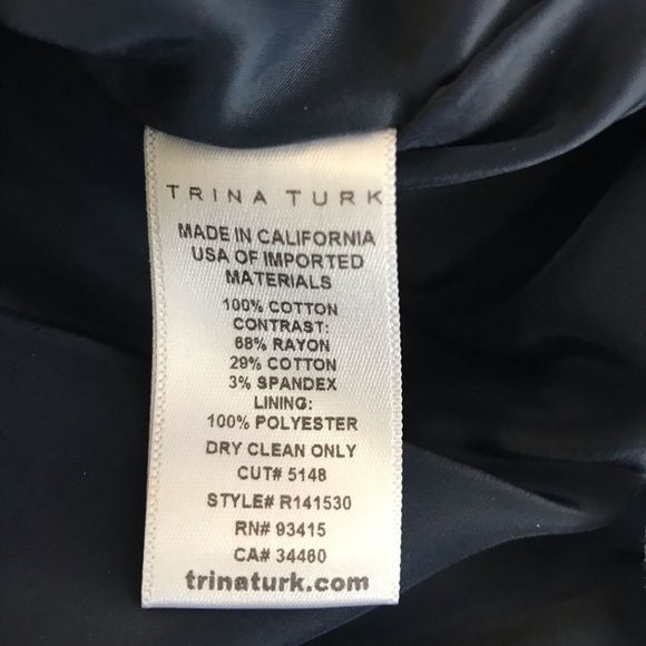 🆕 TRINA TURK size 6 & 0 Aptos confetti faille dress pink blue yellow ora… - Picture 9 of 12